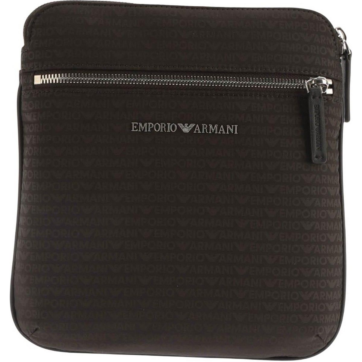 Logo-Jacquard Schultertasche