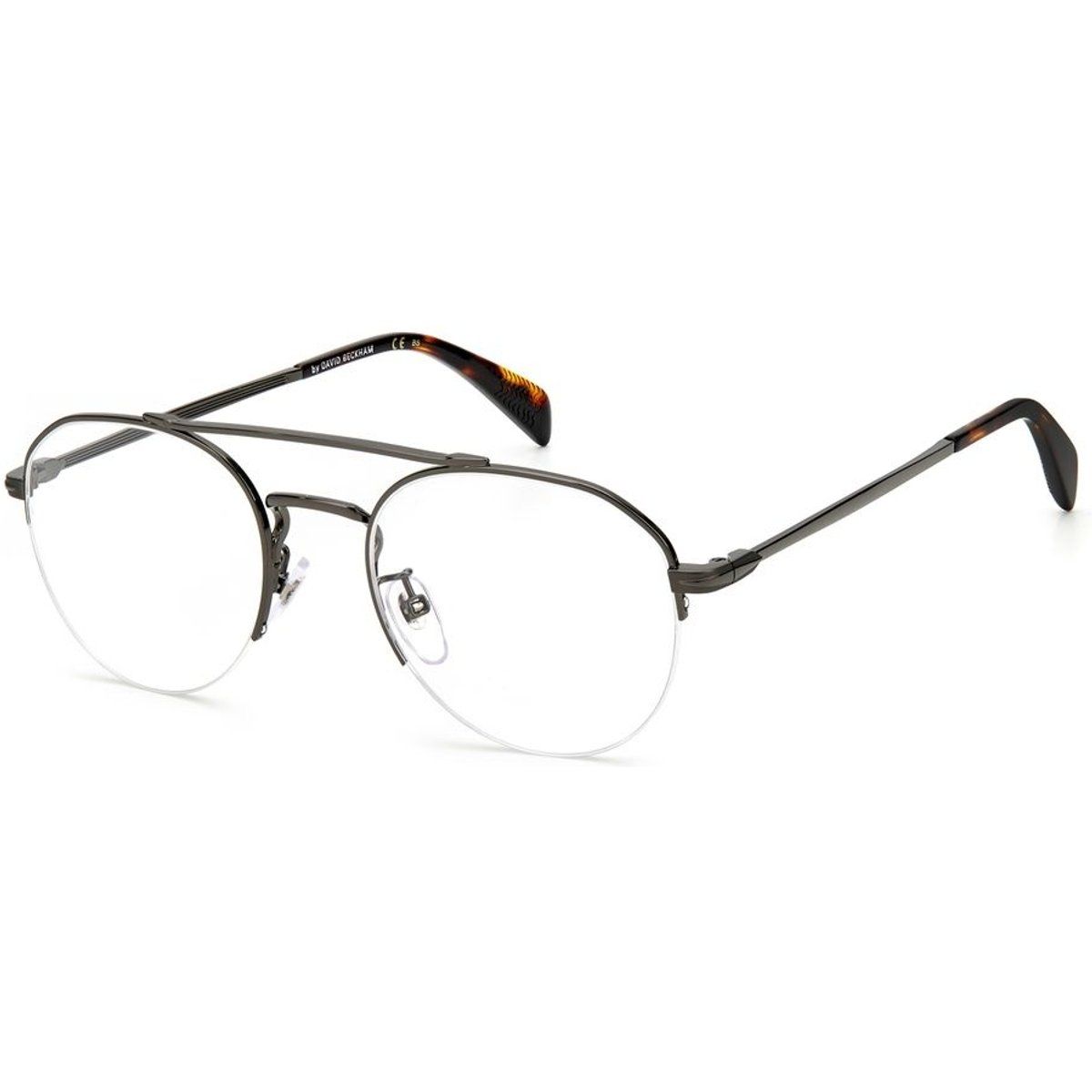Db7014 Gunmetal Oval-Brille