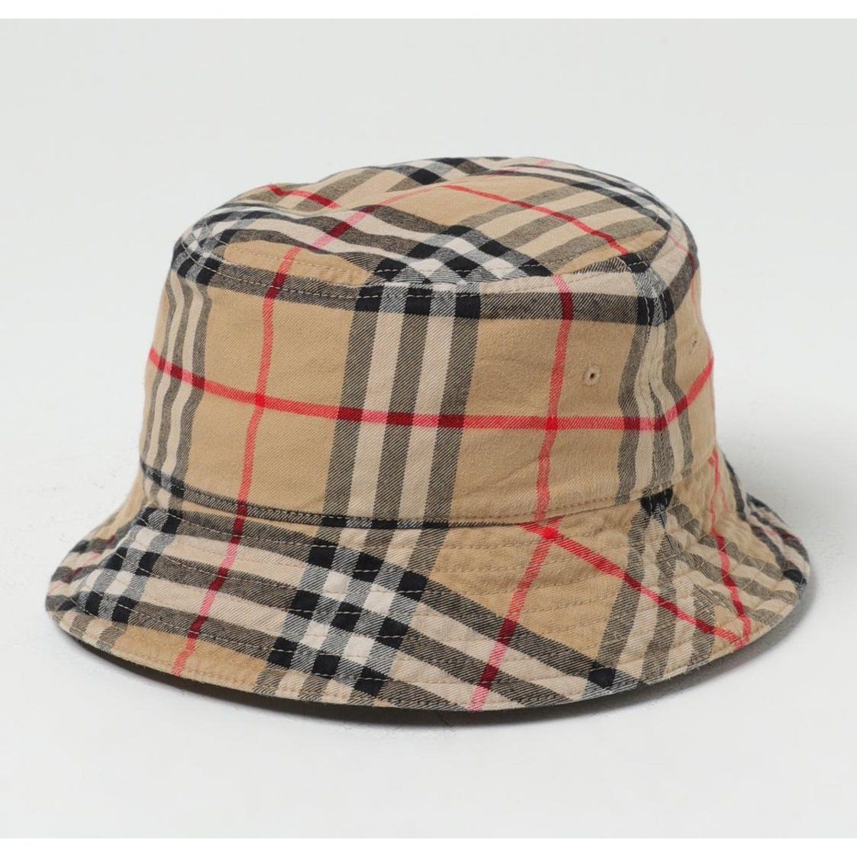 Klassischer Bucket Hat mit Karomuster