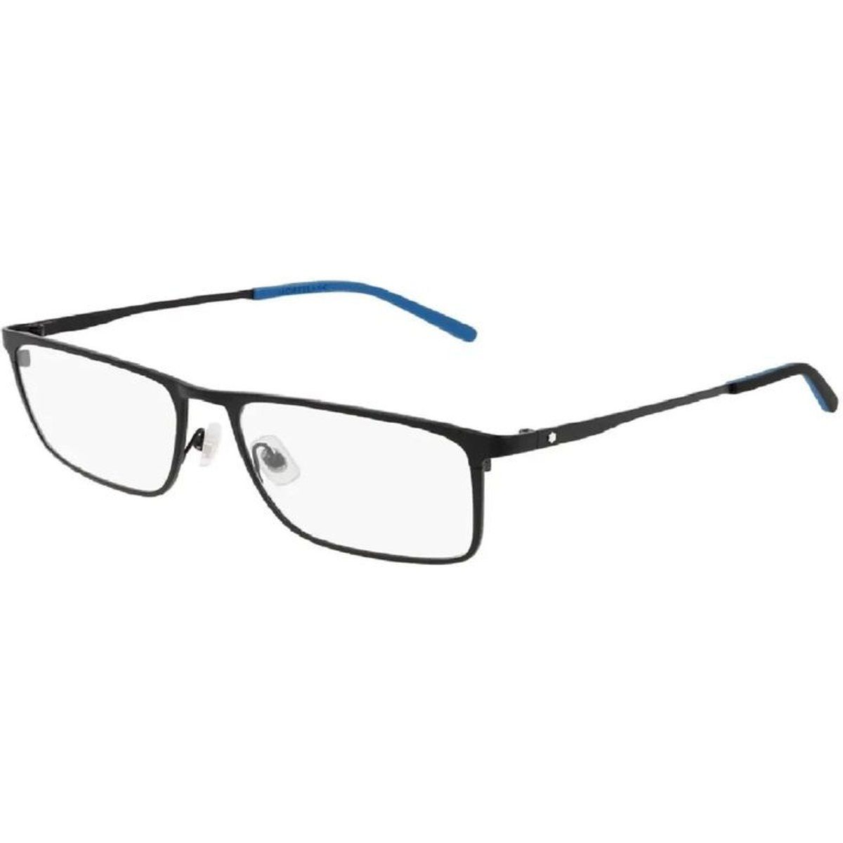 Rechteckige Metallrahmen-Brille