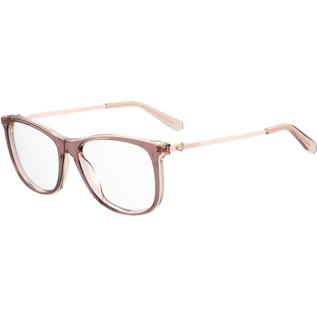 Mol589 Brille mit quadratischen Rahmen