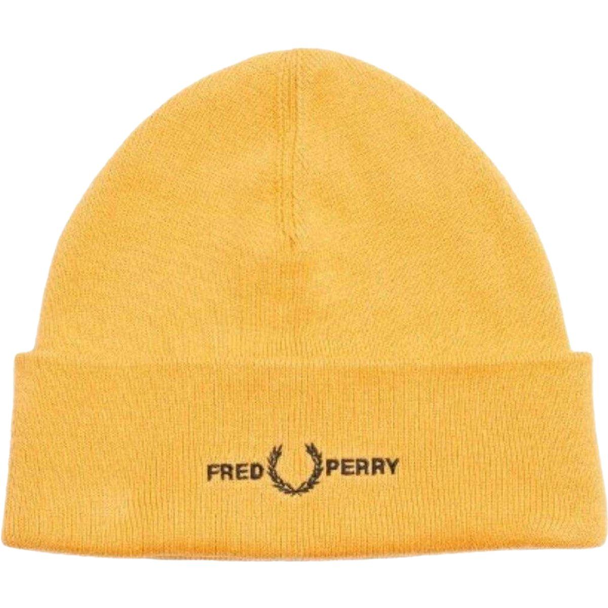 Rippstrick-Beanie mit Logo-Detail