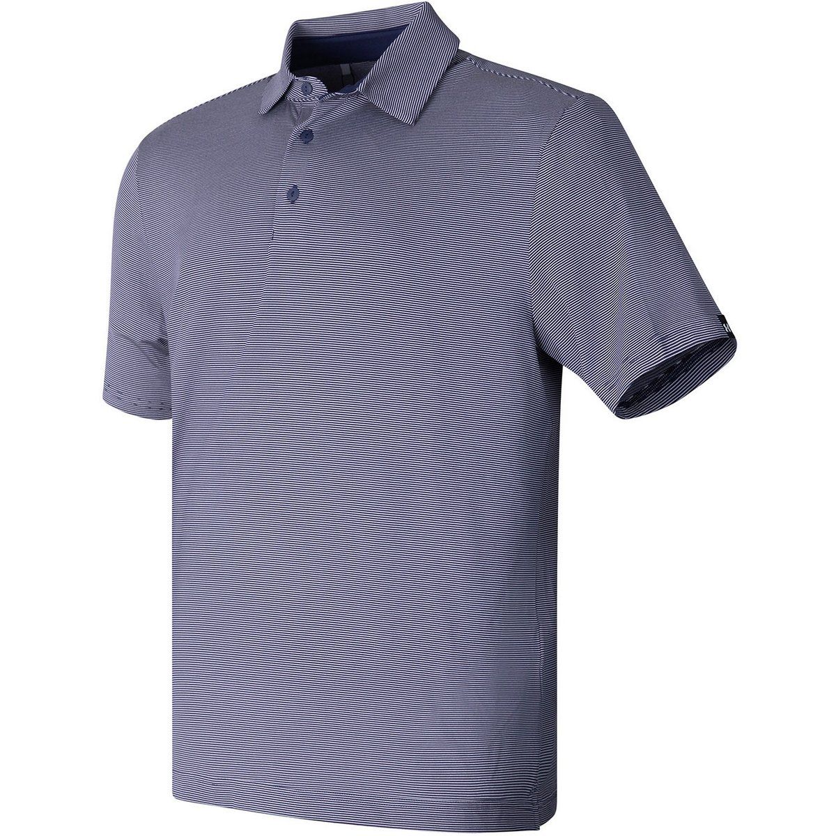 Gestreiftes kurzärmeliges Golf-Poloshirt