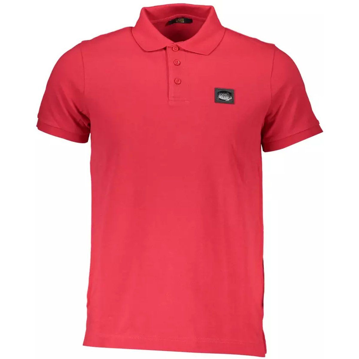 Modernes einfarbiges Baumwoll-Poloshirt