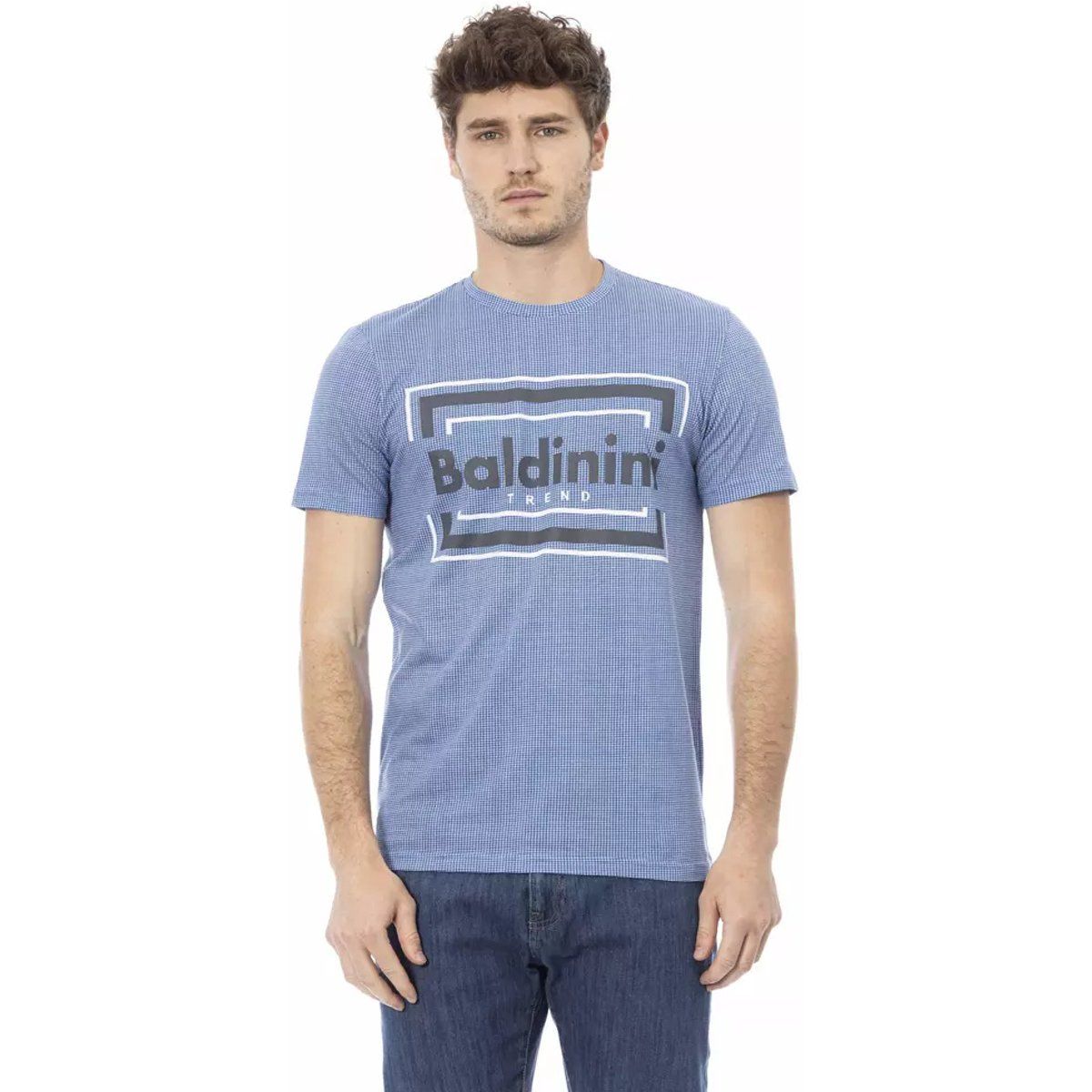Lässiges Herren T-Shirt mit Karomuster