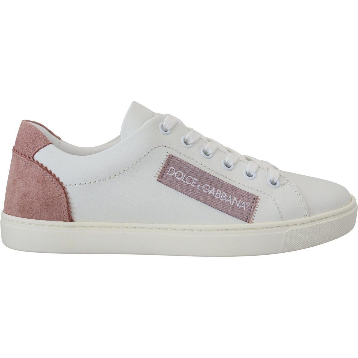 Saubere Leder Low-Top Sneaker