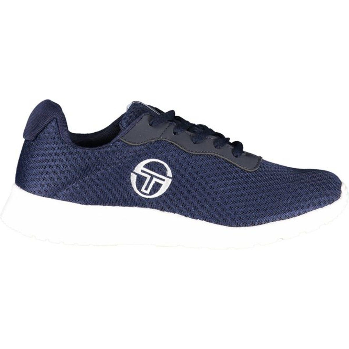 Marineblaue, atmungsaktive Mesh-Laufschuhe