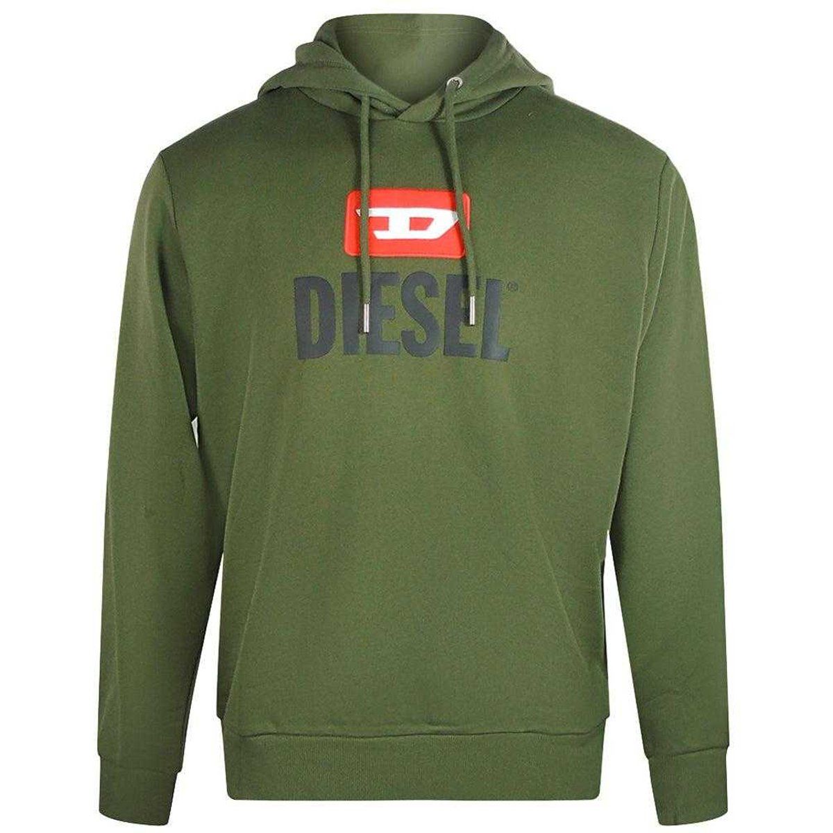 Diesel - Kapuzenpullover für Herren (Grün)