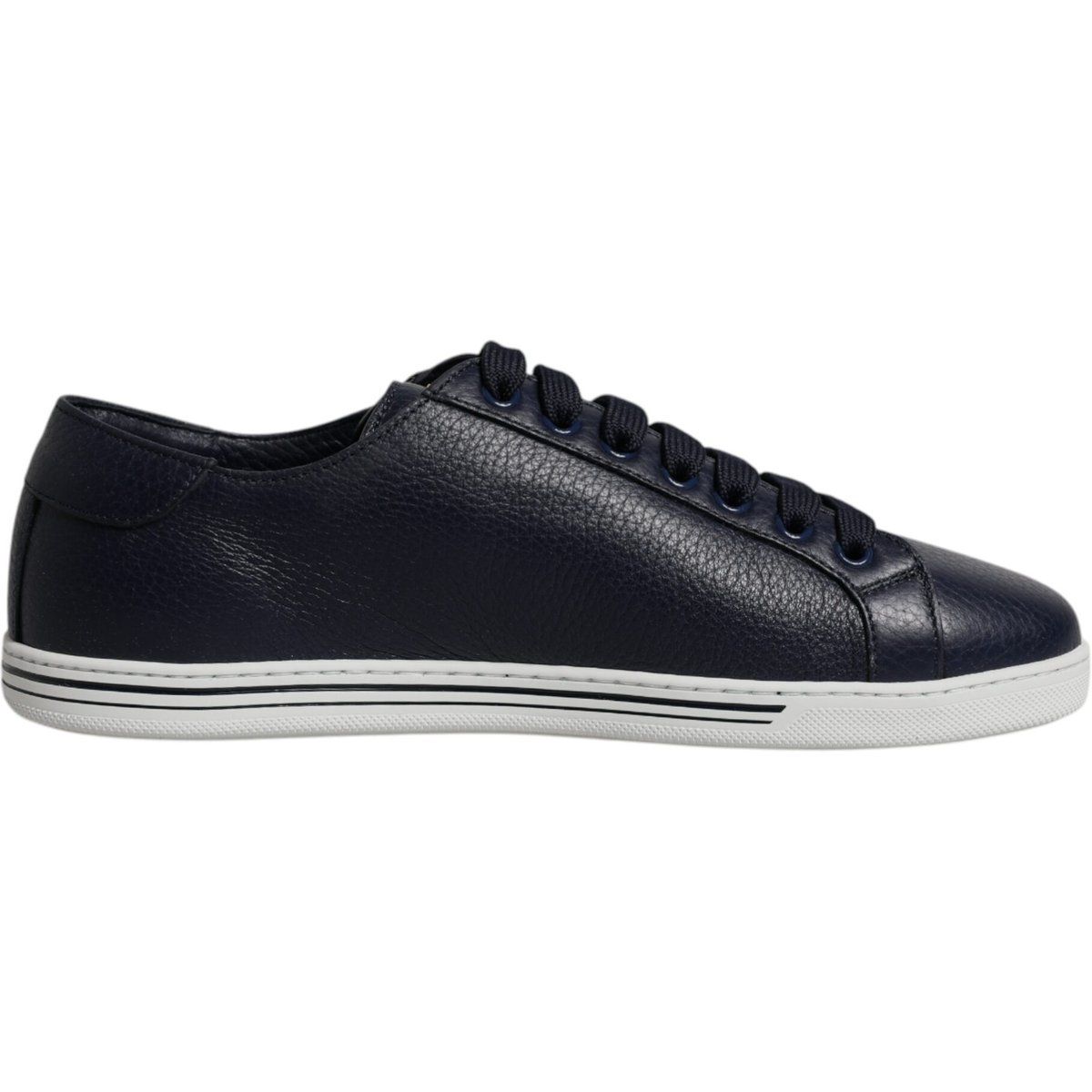 Leder-Sneakers im Low-Cut-Stil