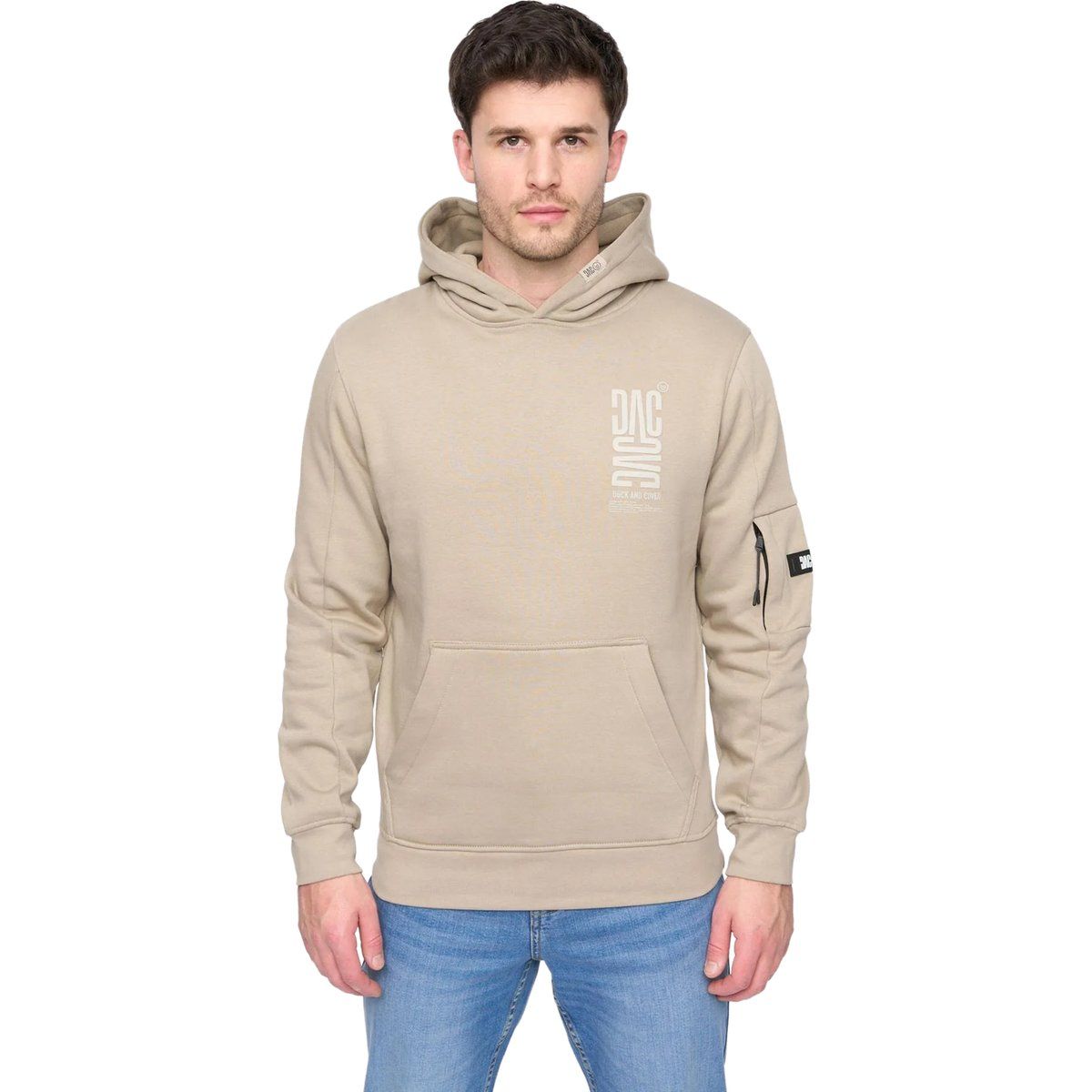 Fleece-Kapuzenpullover für Herren