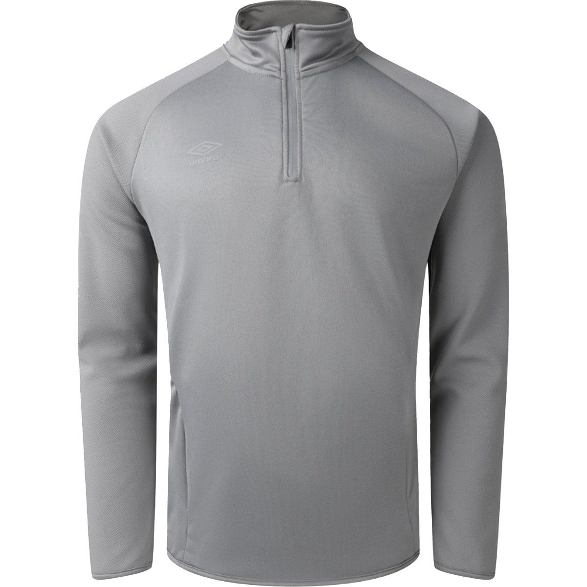 Herren Langarmshirt mit halbem Reißverschluss