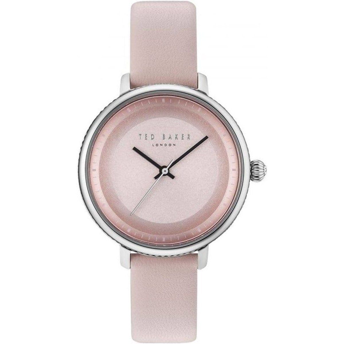 Minimalistische Roségold Glitzer Zifferblatt Uhr