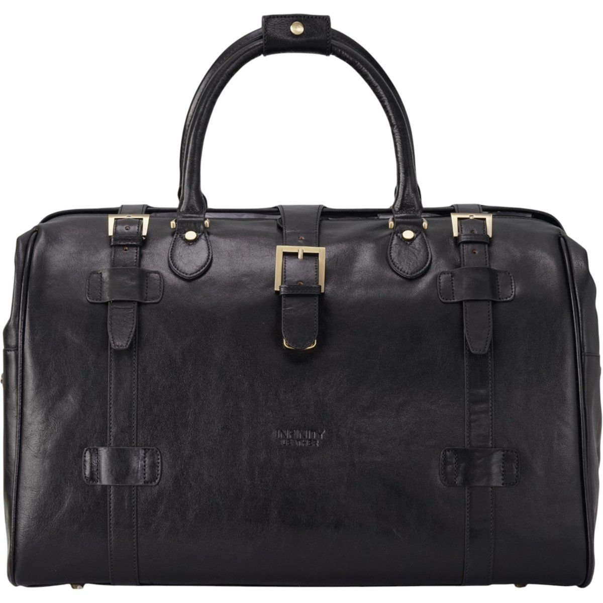 Reise-Duffelbag aus Leder im Vintage-Stil