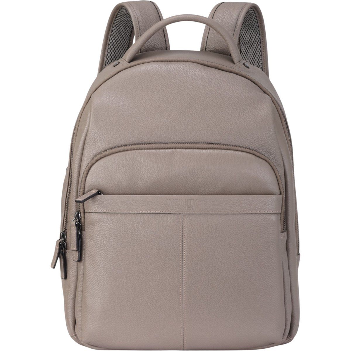 Minimalistischer Rucksack aus Vollnarbenleder