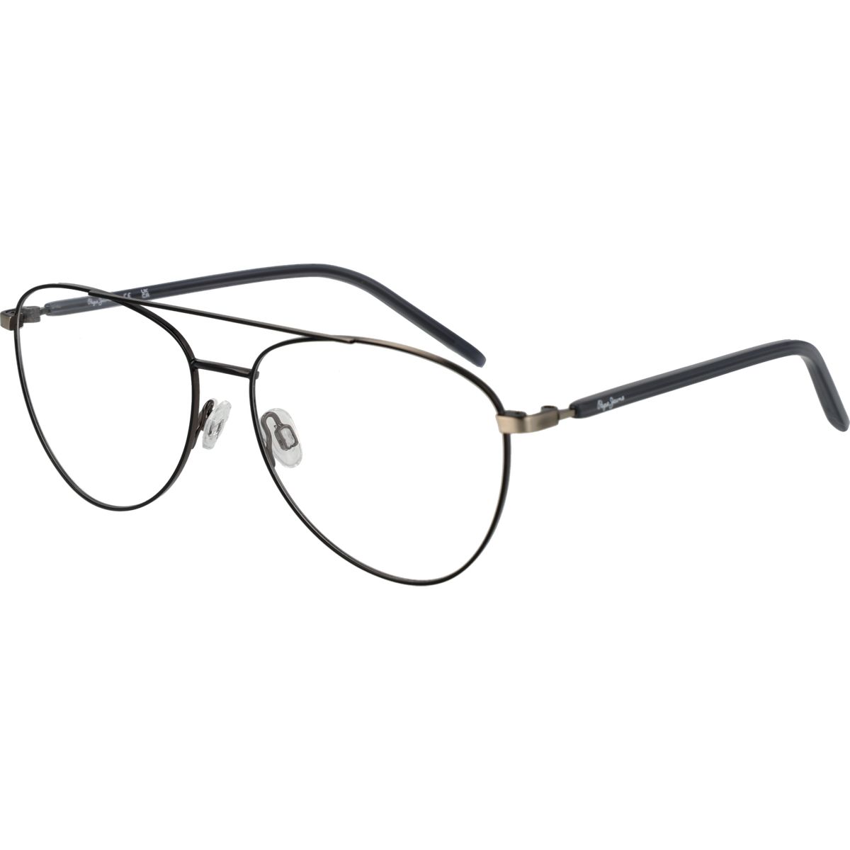 Metall-Pilotenbrille mit Vollrand