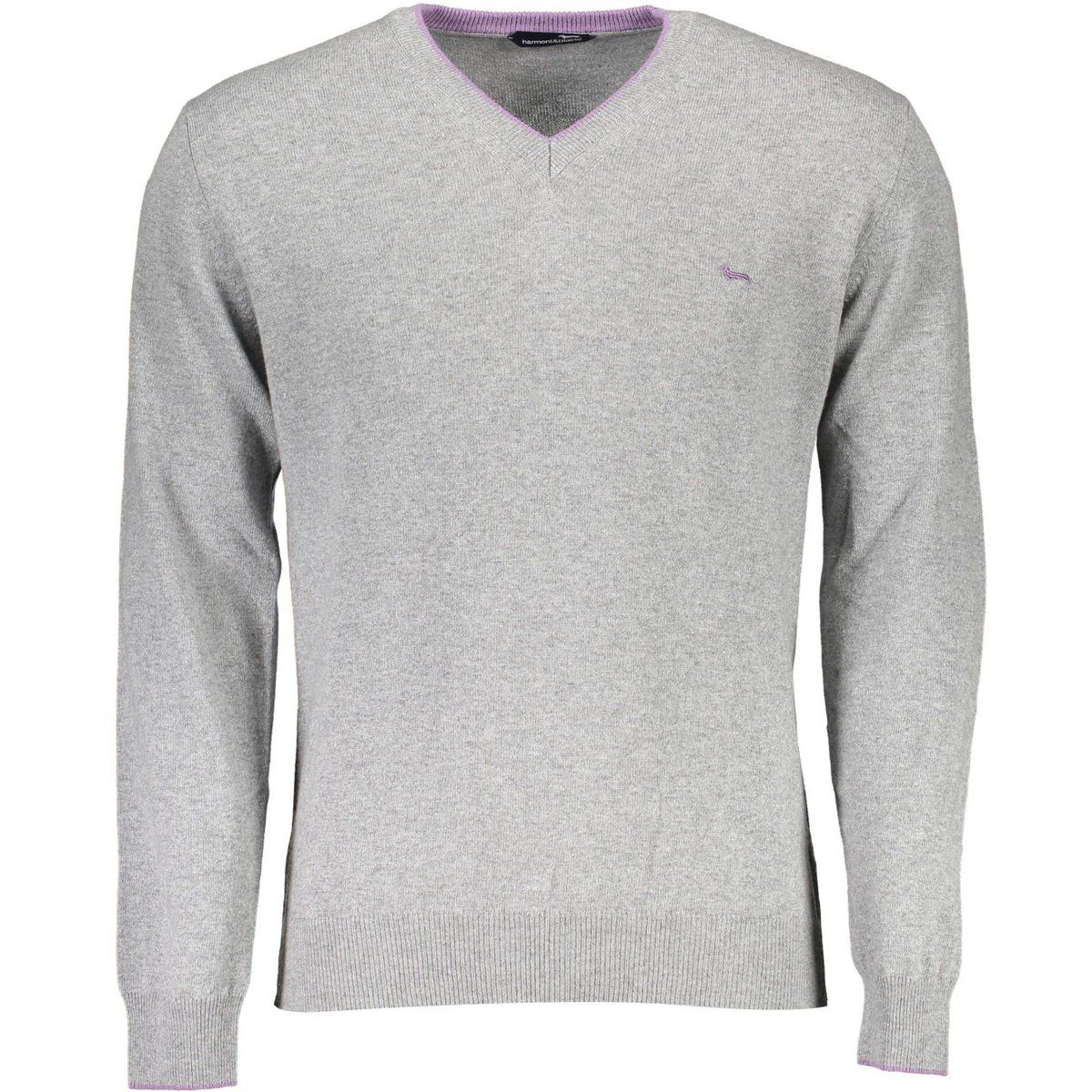 Herren V-Ausschnitt Strickpullover aus Baumwolle