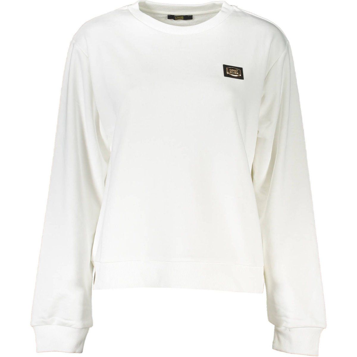 Minimalistisches Langarm-Sweatshirt aus Baumwollmischung