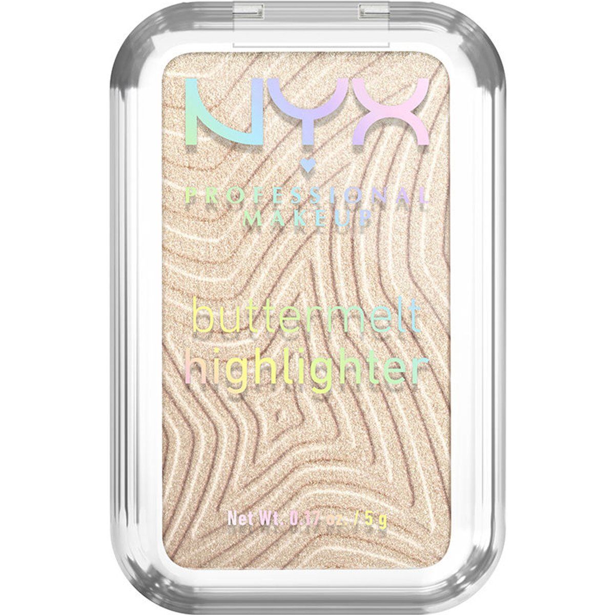 Leuchtender Champagner-Gesichtshighlighter