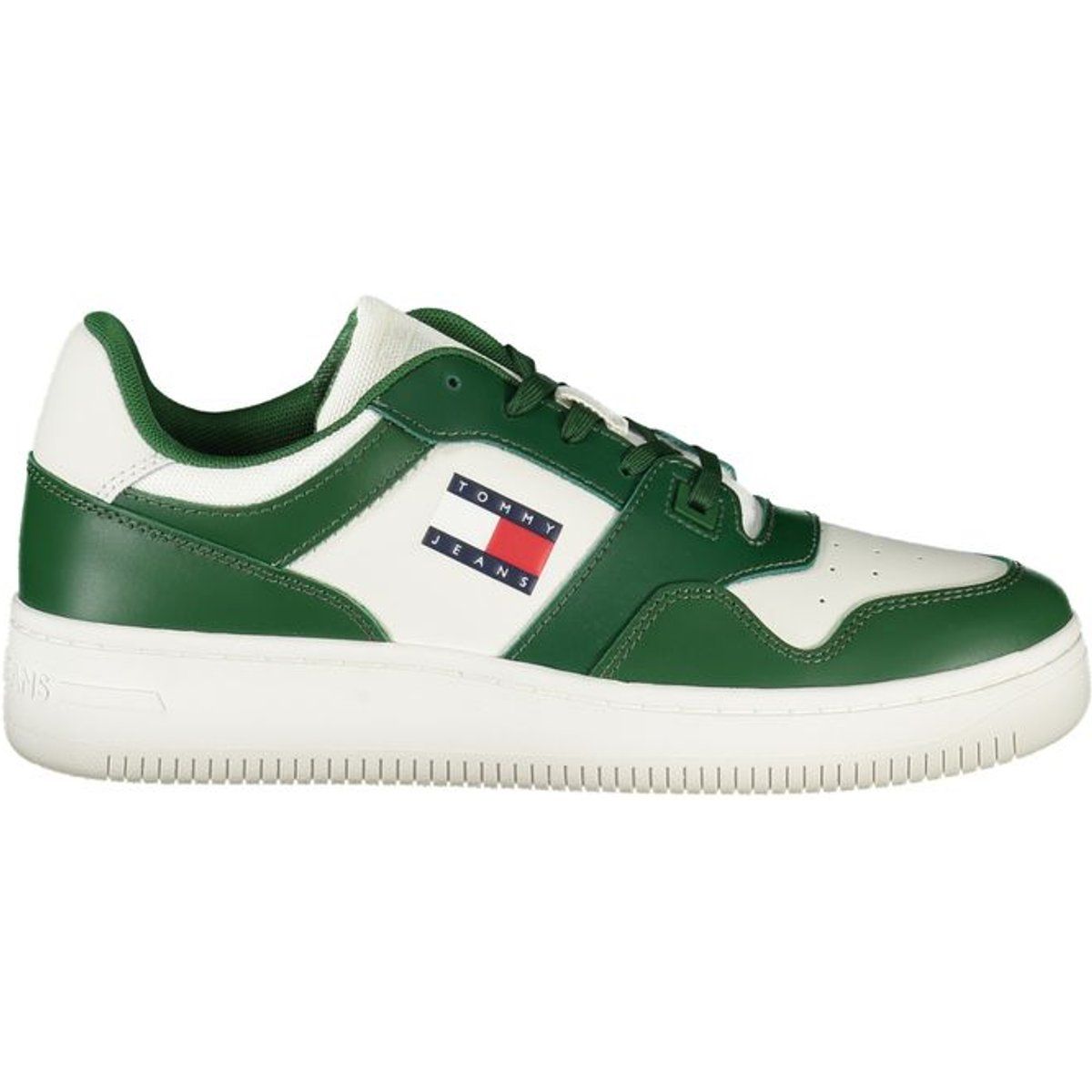 Retro-inspirierte Court Sneakers mit Logo