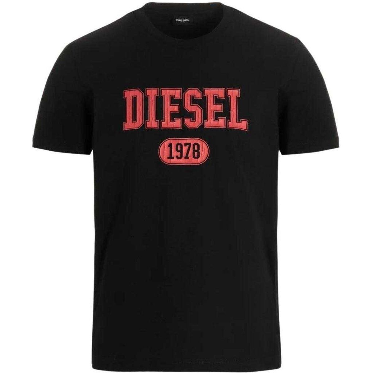 Grafik Logo Baumwoll T-Shirt