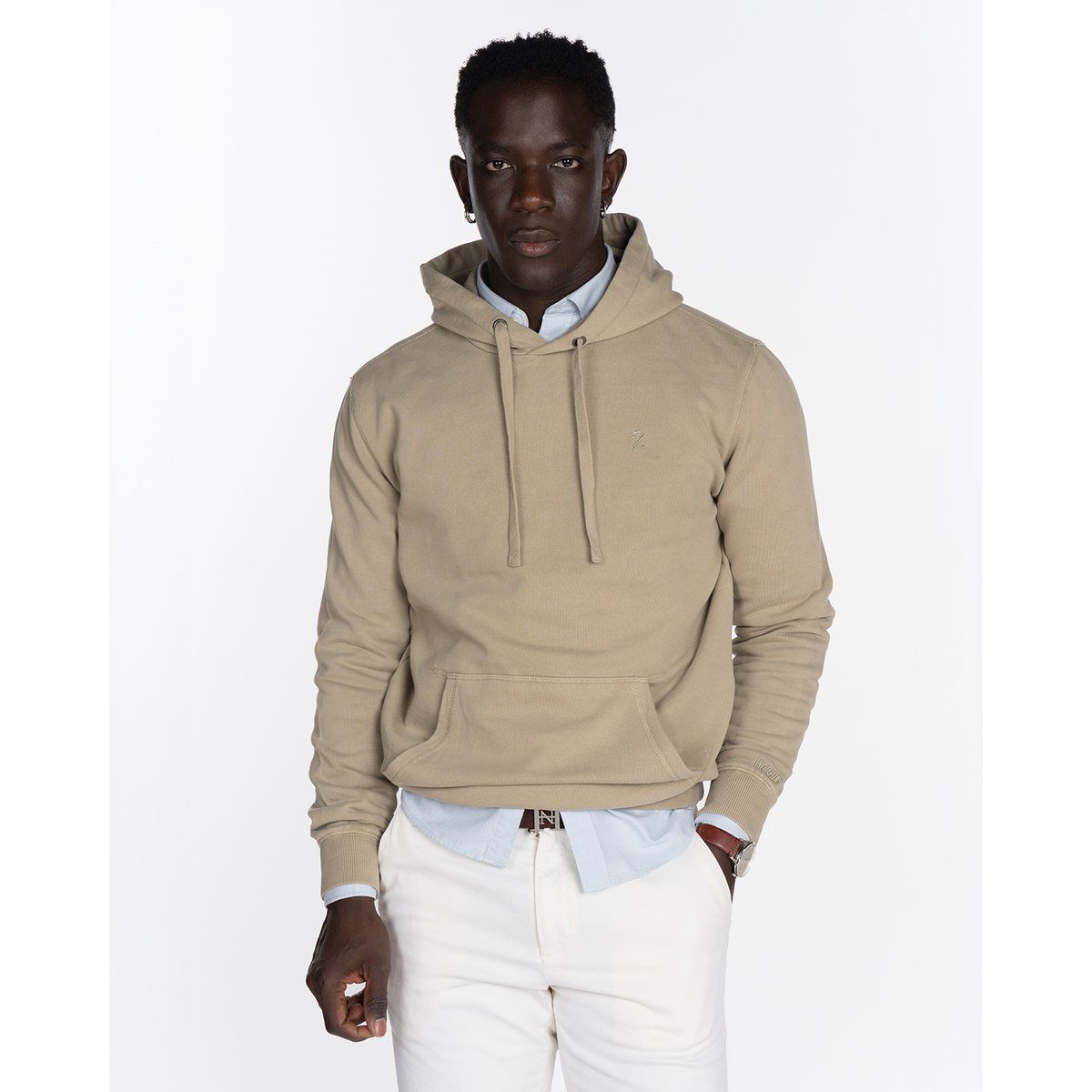 Baumwoll-Hoodie mit entspannter Passform