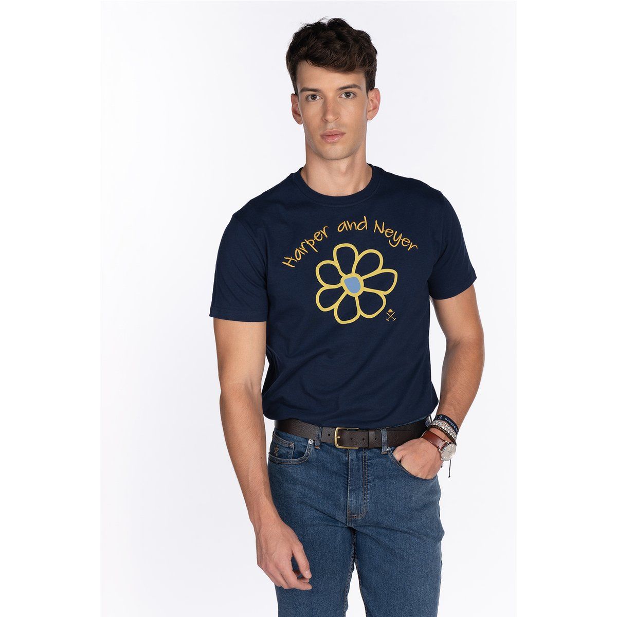 T-Shirt mit Grafikdruck und Rundhalsausschnitt