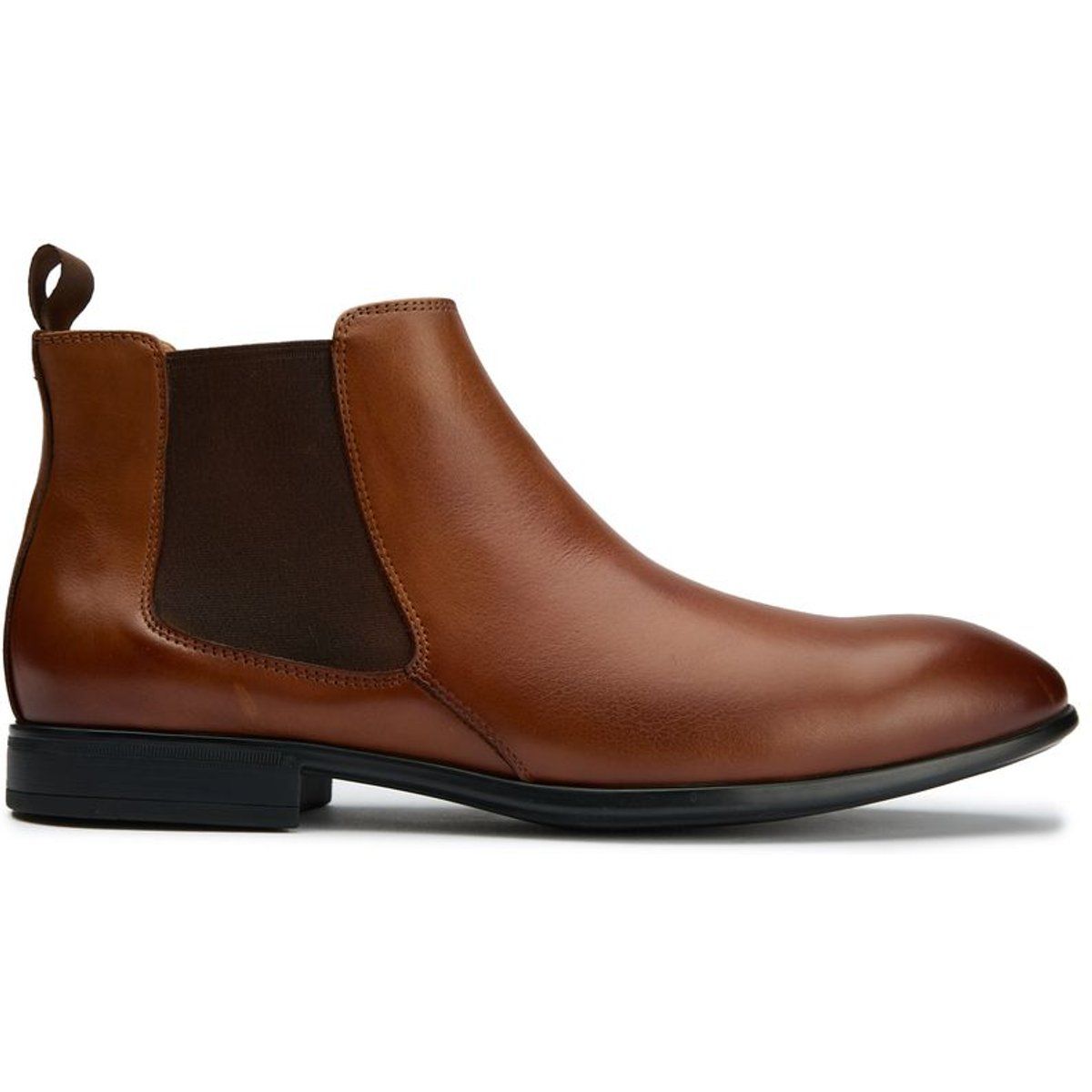 Chelsea-Stiefelette aus Leder für Herren