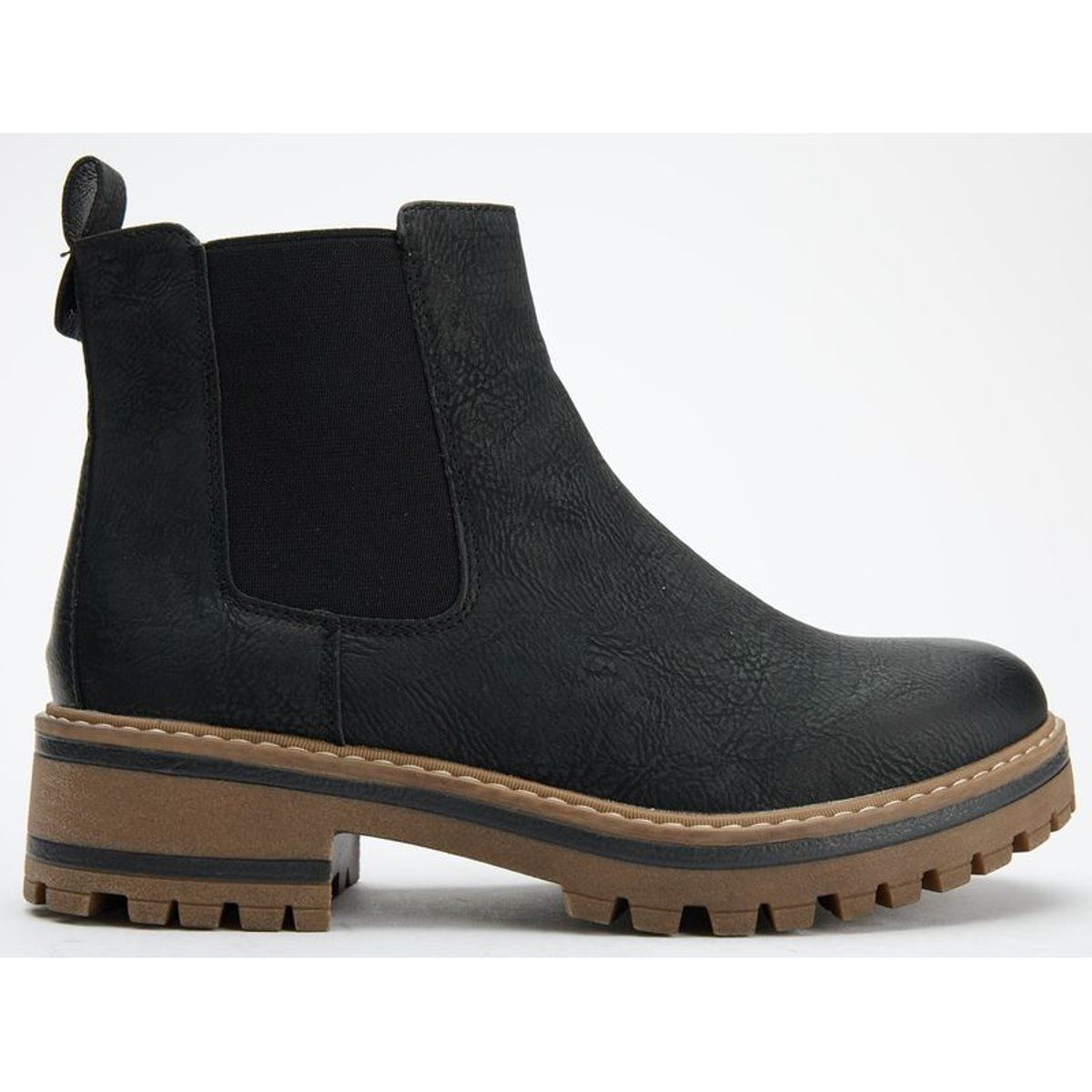 Moderne Chelsea-Boots mit Profilsohle