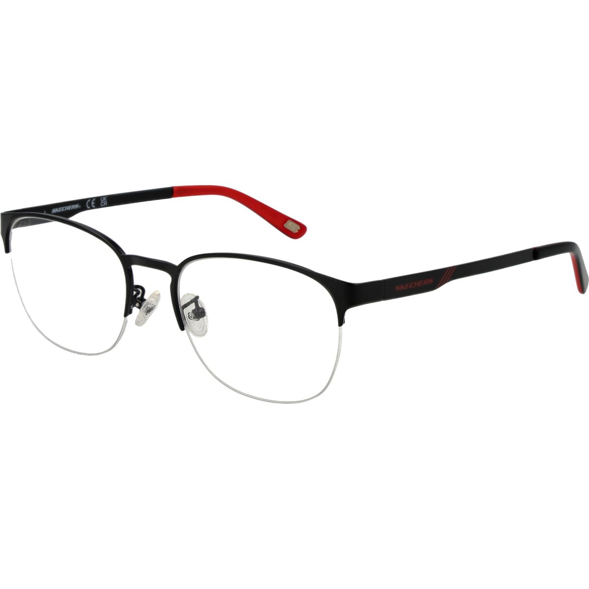 Elegantes Rechteckiges Halbrand-Design