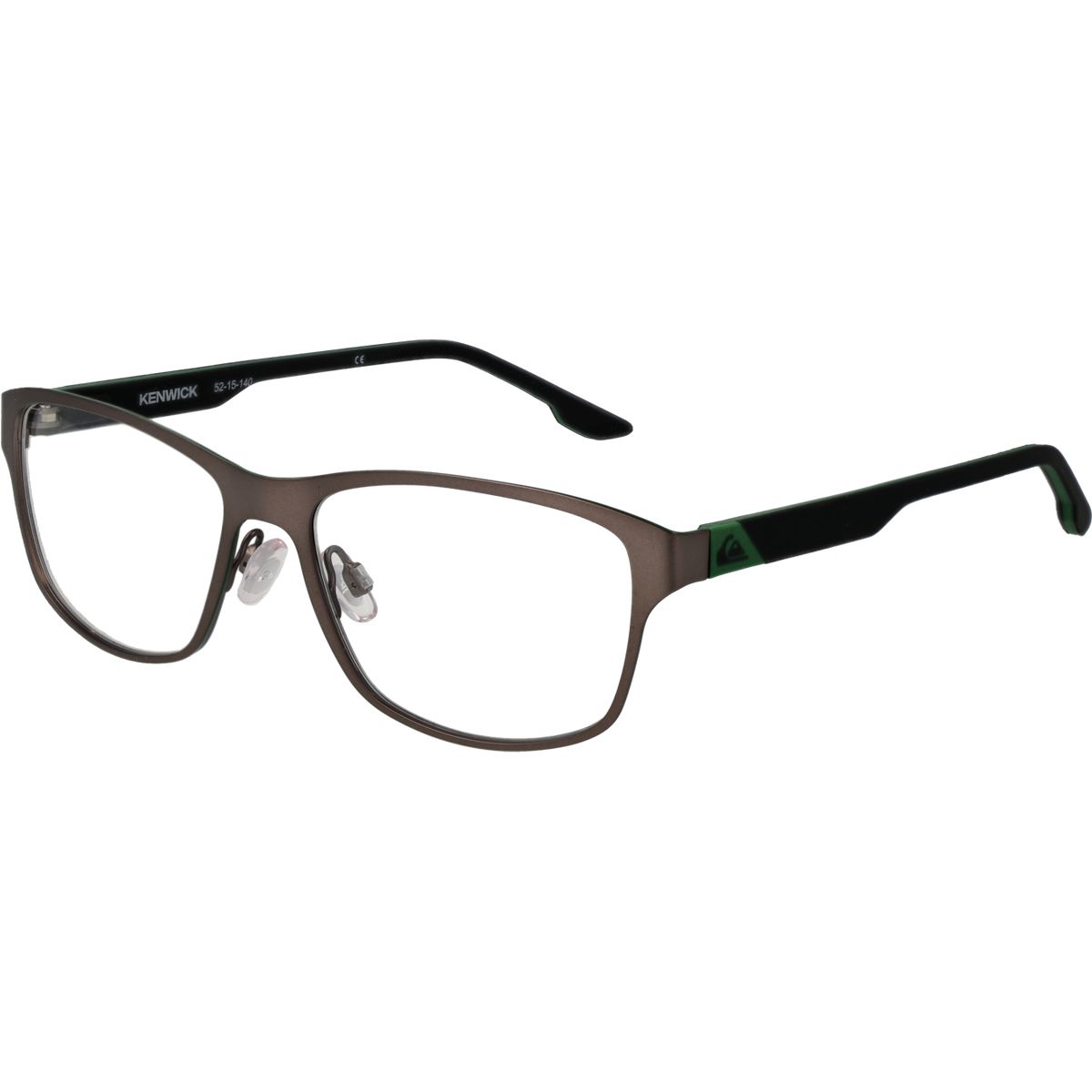 Rechteckige Vollrand-Metallbrille