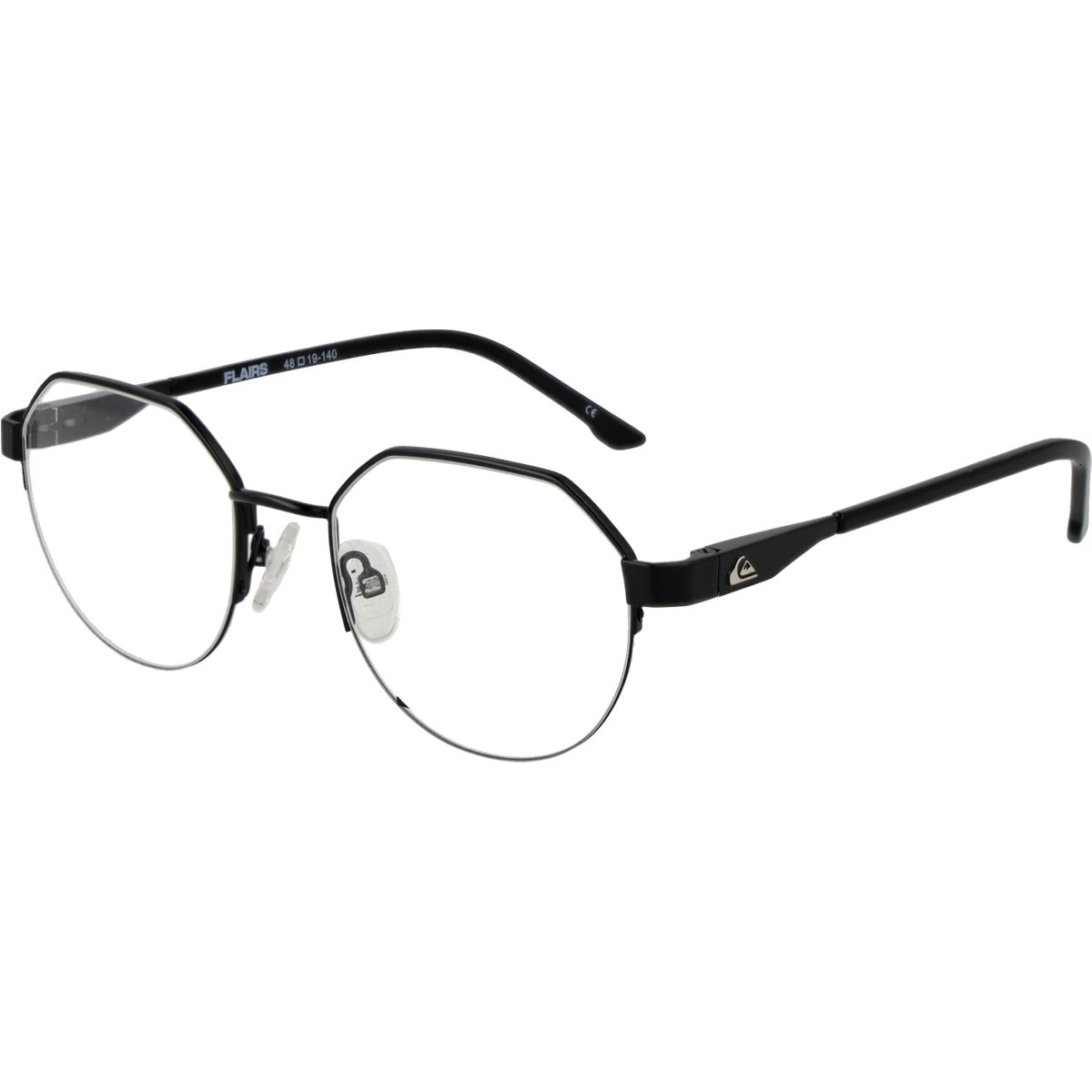 Achteckige Halbrand-Brille