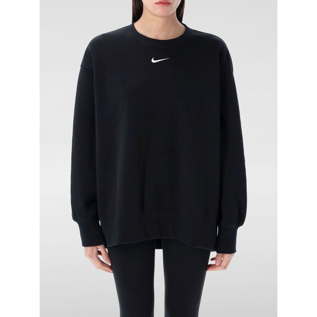 Minimalistisches Oversized-Sweatshirt mit Logo
