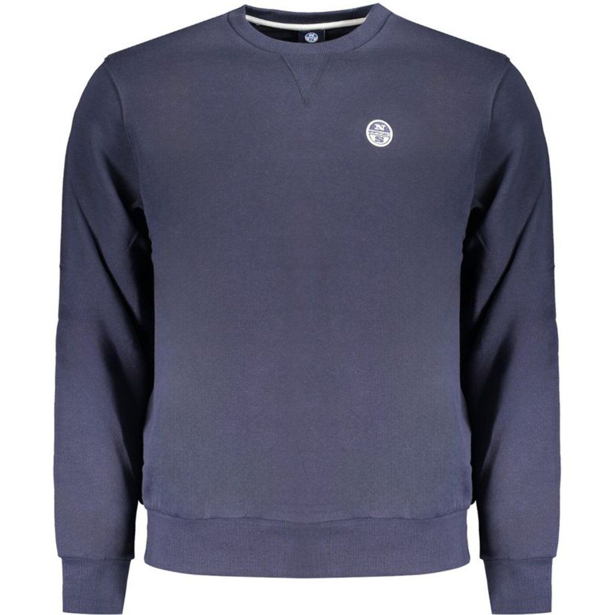 Klassisches Baumwoll-Sweatshirt mit Rundhalsausschnitt