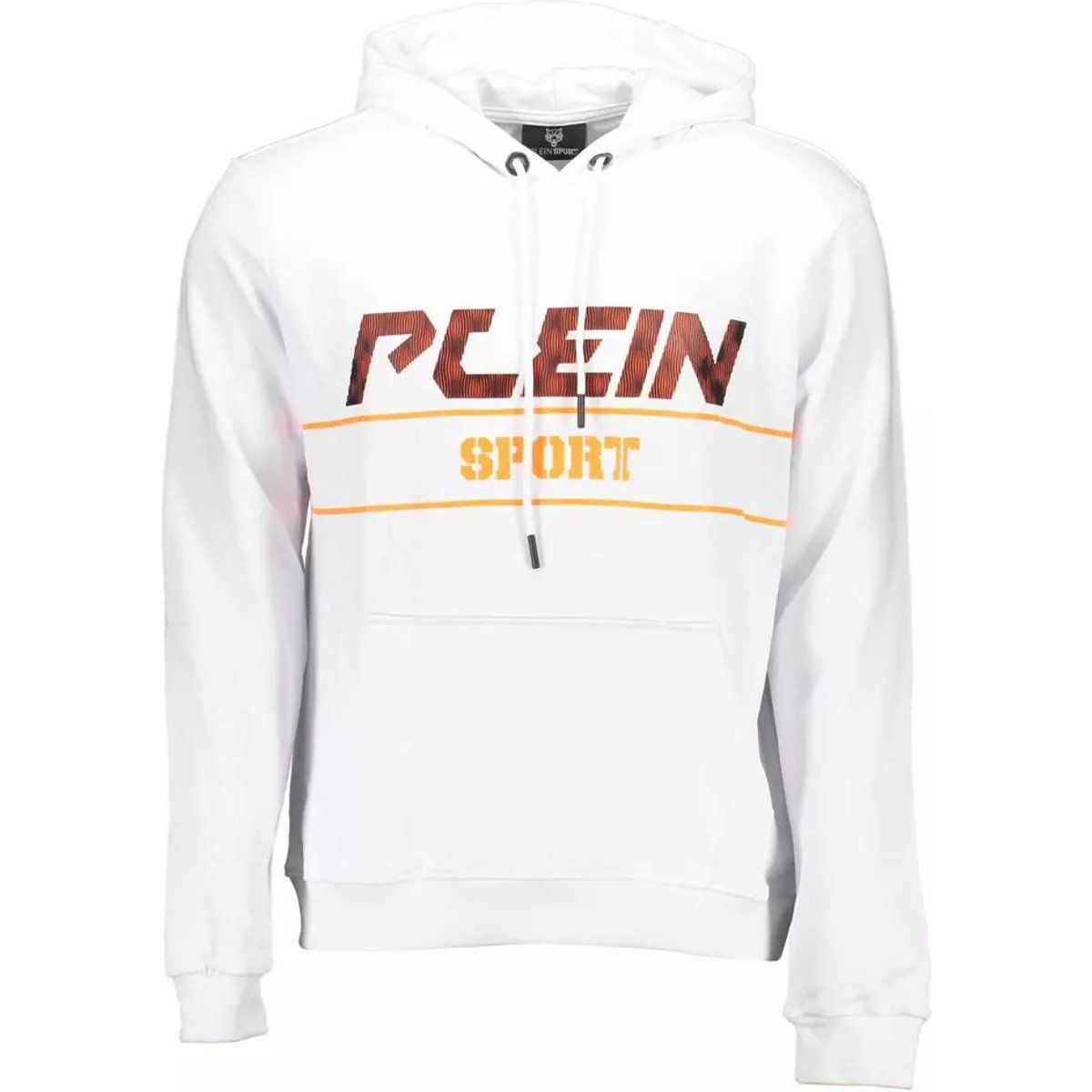 Lässiger Logo-Print-Pullover-Hoodie