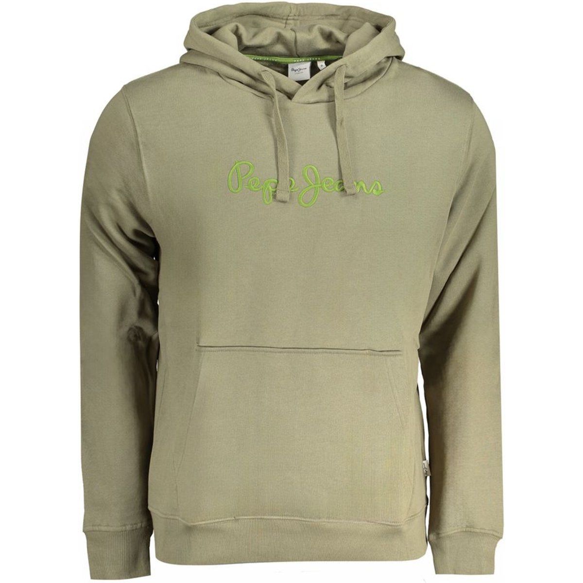 Hoodie aus Bio-Baumwolle mit Logo-Stickerei