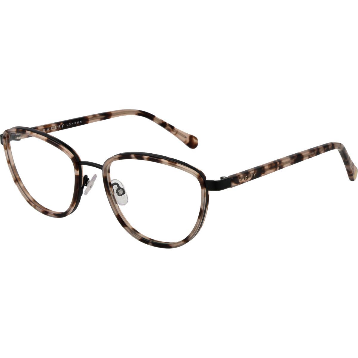 Gemusterte Panto-Stil-Brille