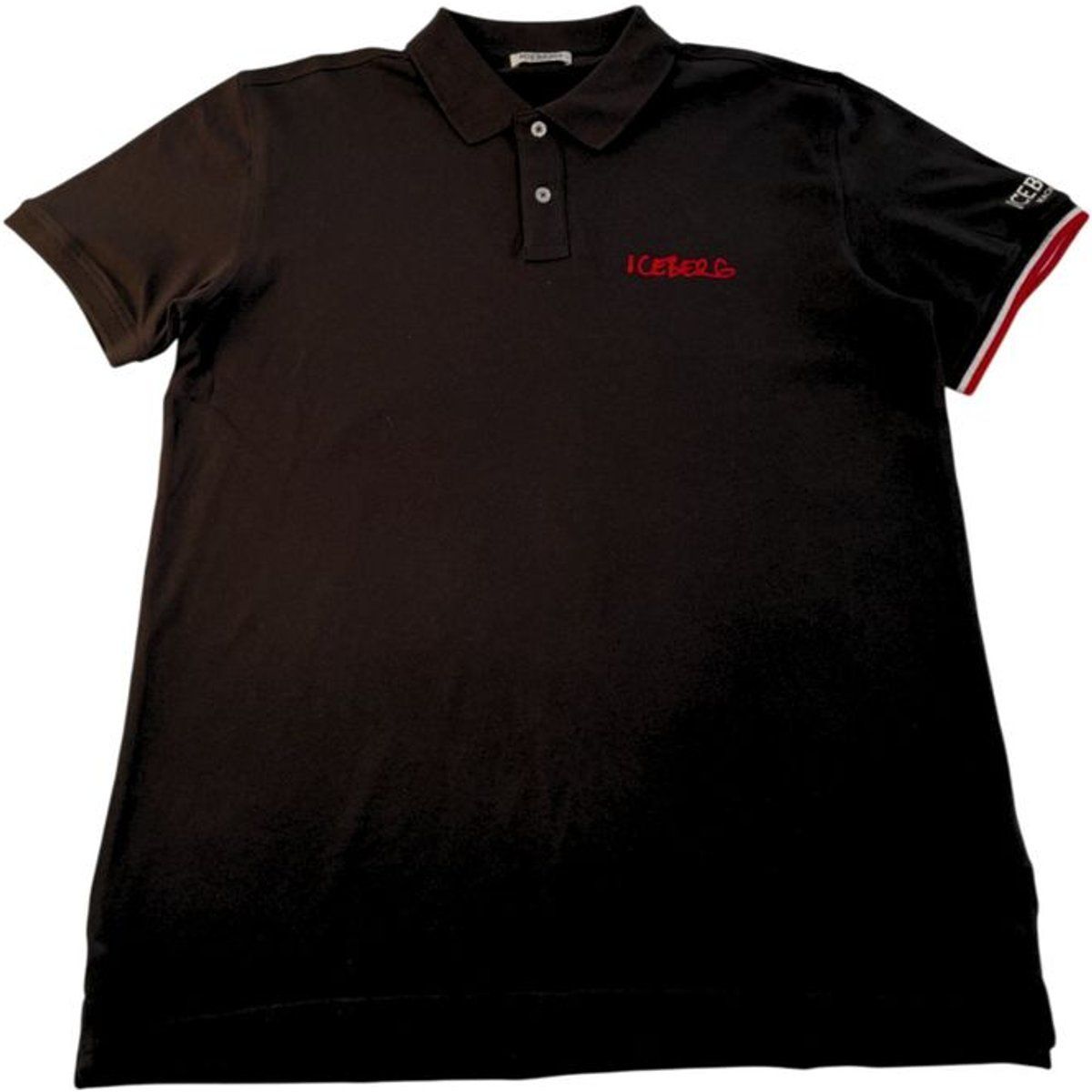 Herren Iceberg Poloshirt mit Stickerei