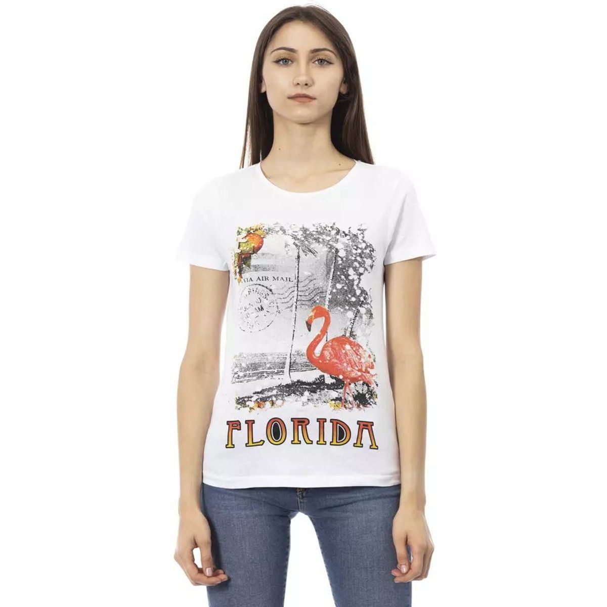 Florida Flamingo Grafik T-Shirt