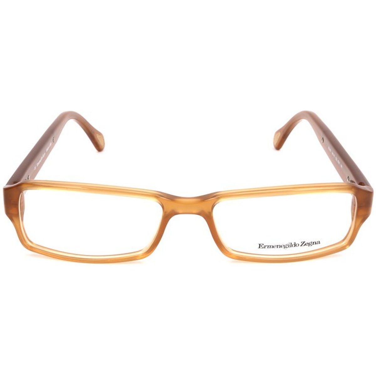 Zegna Ezvz35570 Braune Rechteckige Brille