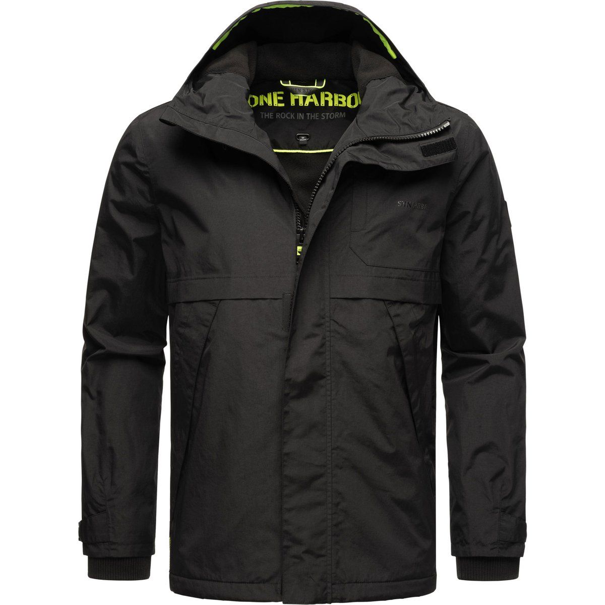 Leichte Herren Übergangsjacke mit Kapuze