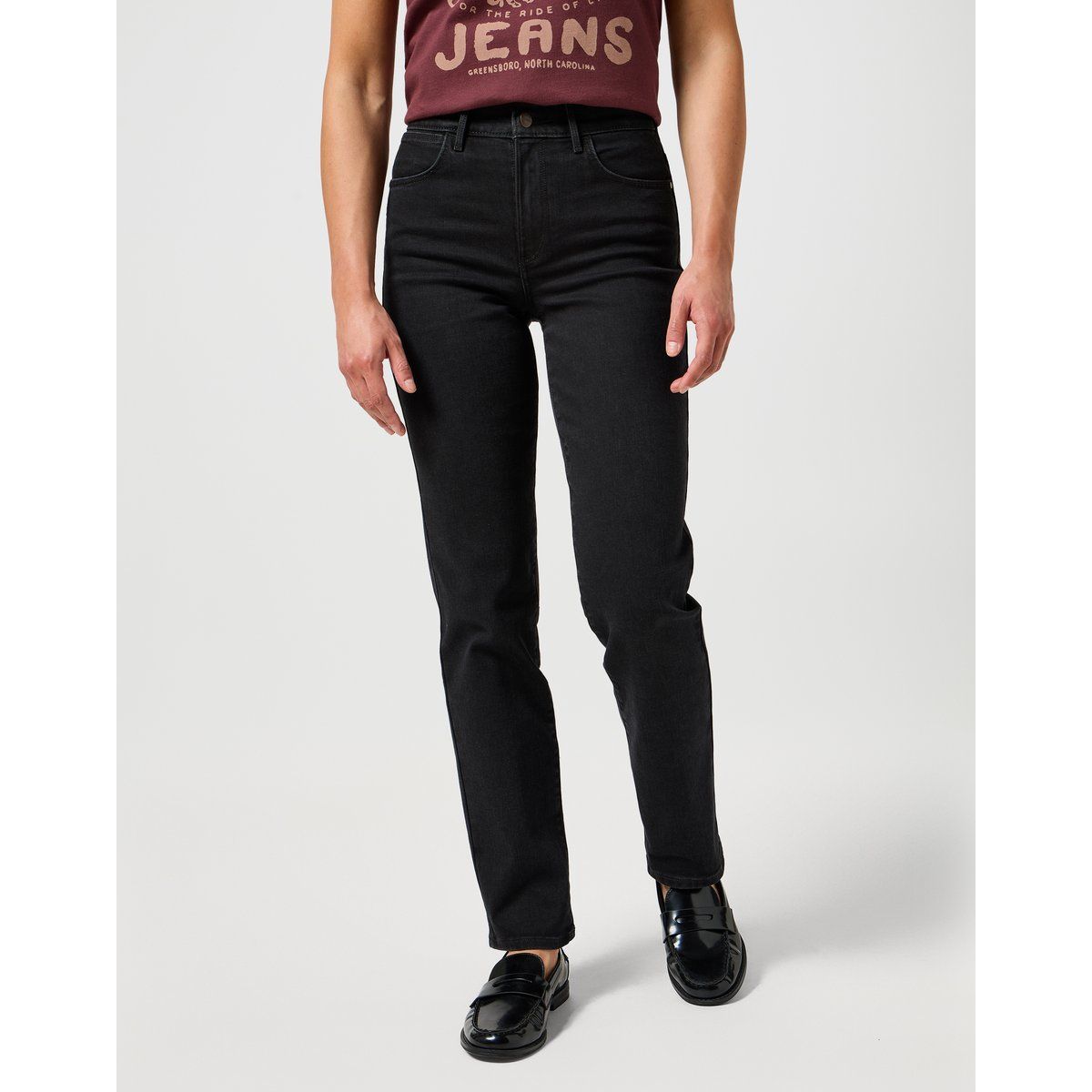 Klassische Jeans mit geradem Bein