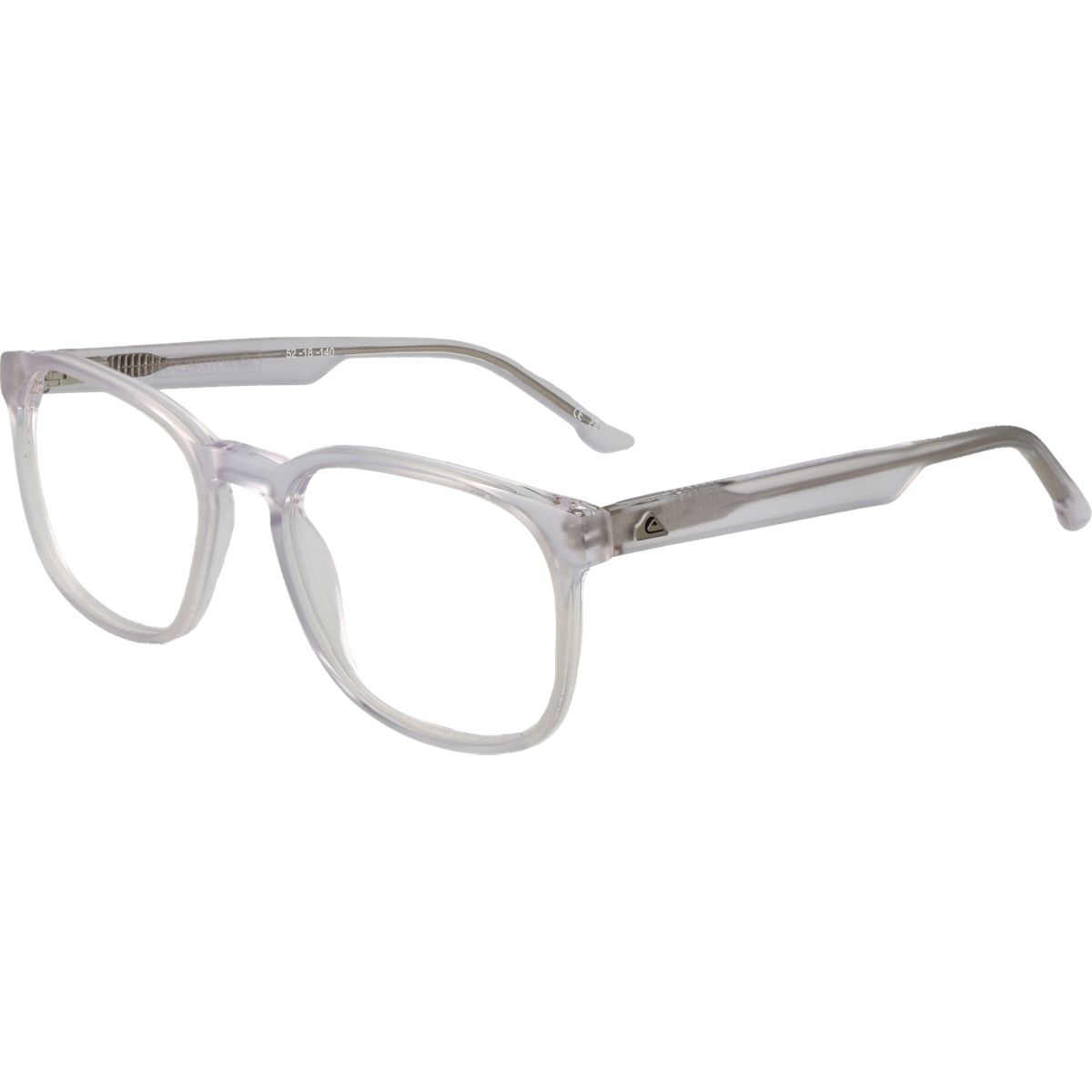 Transparente quadratische Vollrandbrille
