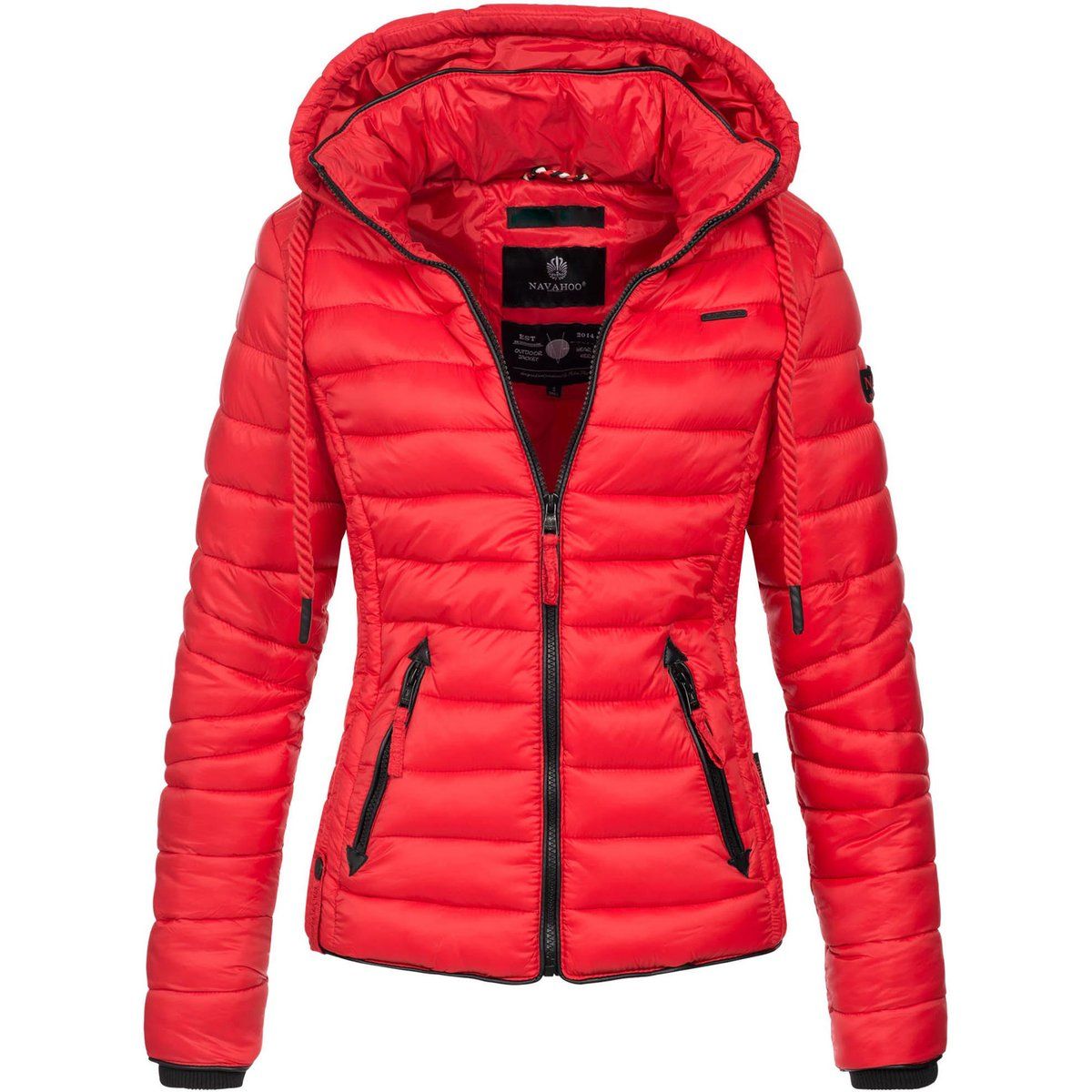 Leichte Steppjacke mit Kapuze