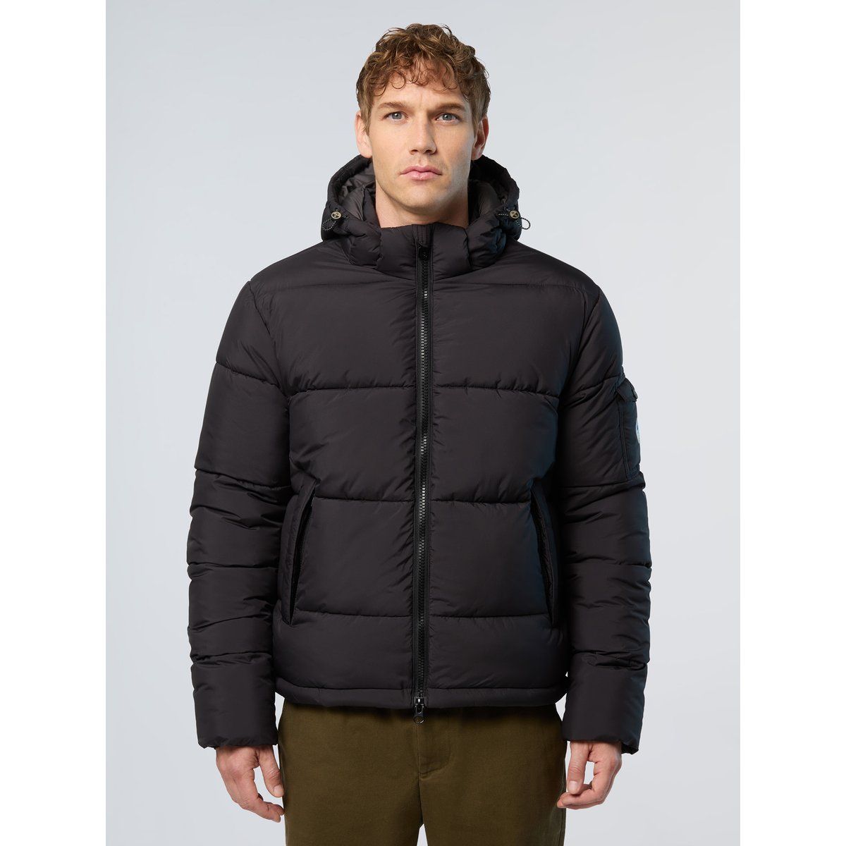 Matte isolierte Pufferjacke