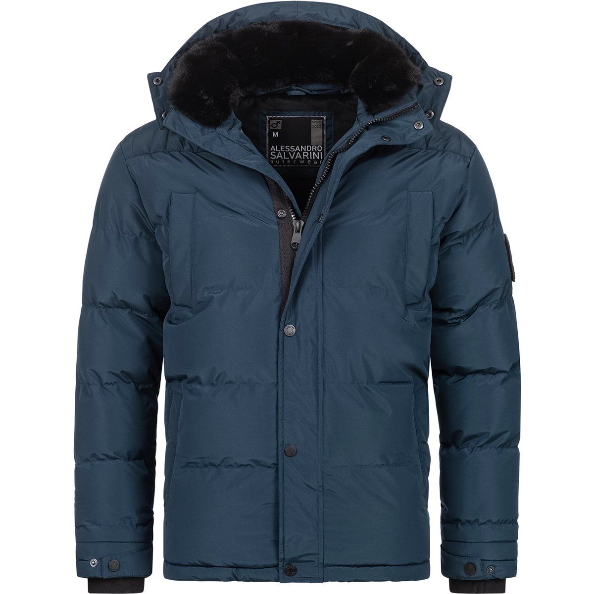 Herren Winterparka mit Teddyfell