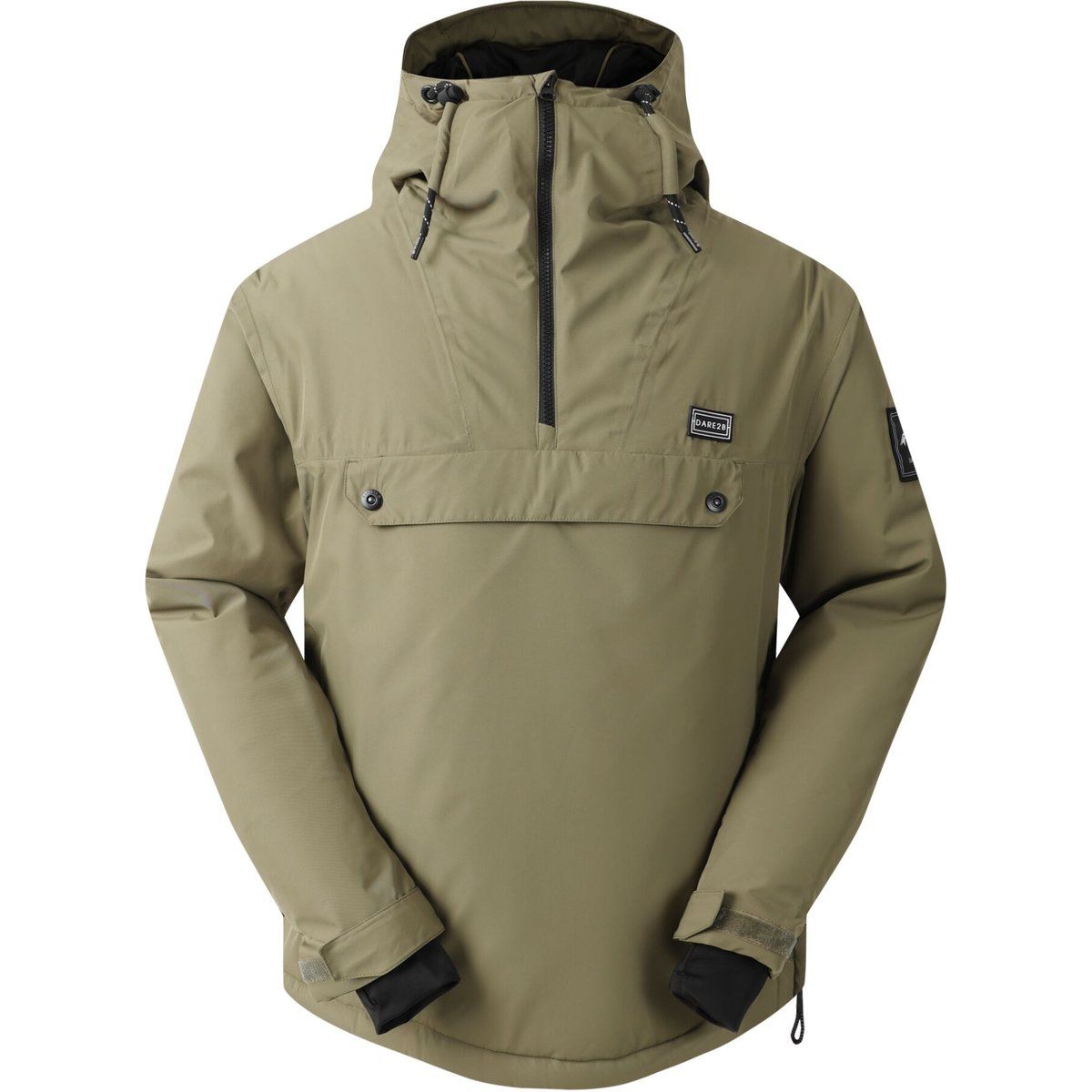 Dare 2B - "Freeride II" Skijacke für Herren, Über den Kopf (Eisentor Grau)