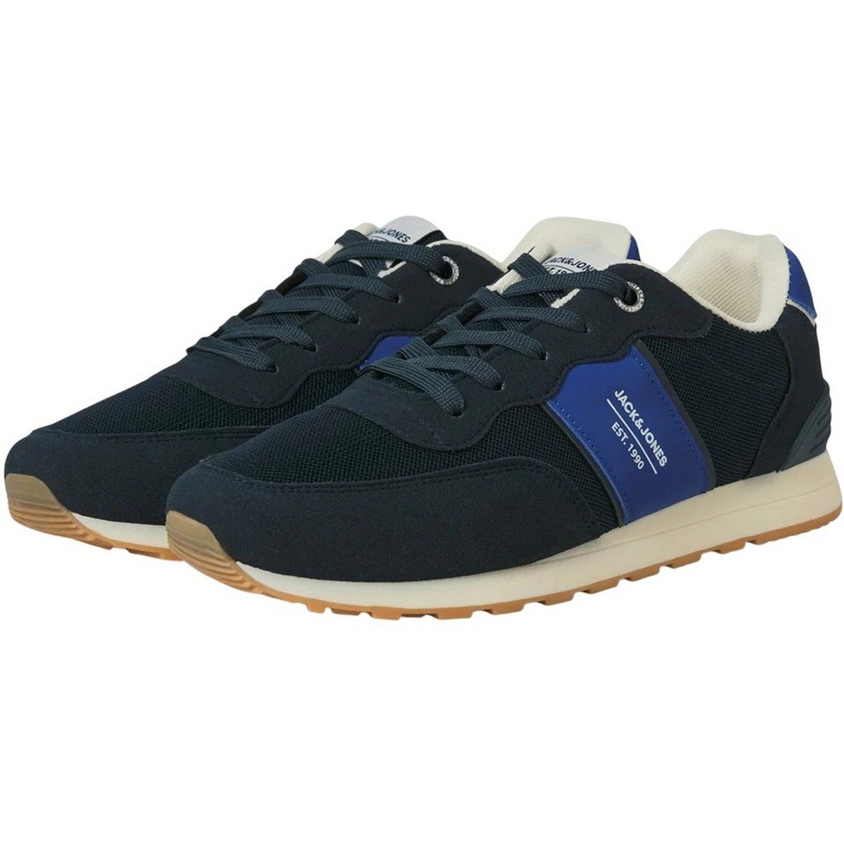 Marineblaue Retro Lauf-Sneaker