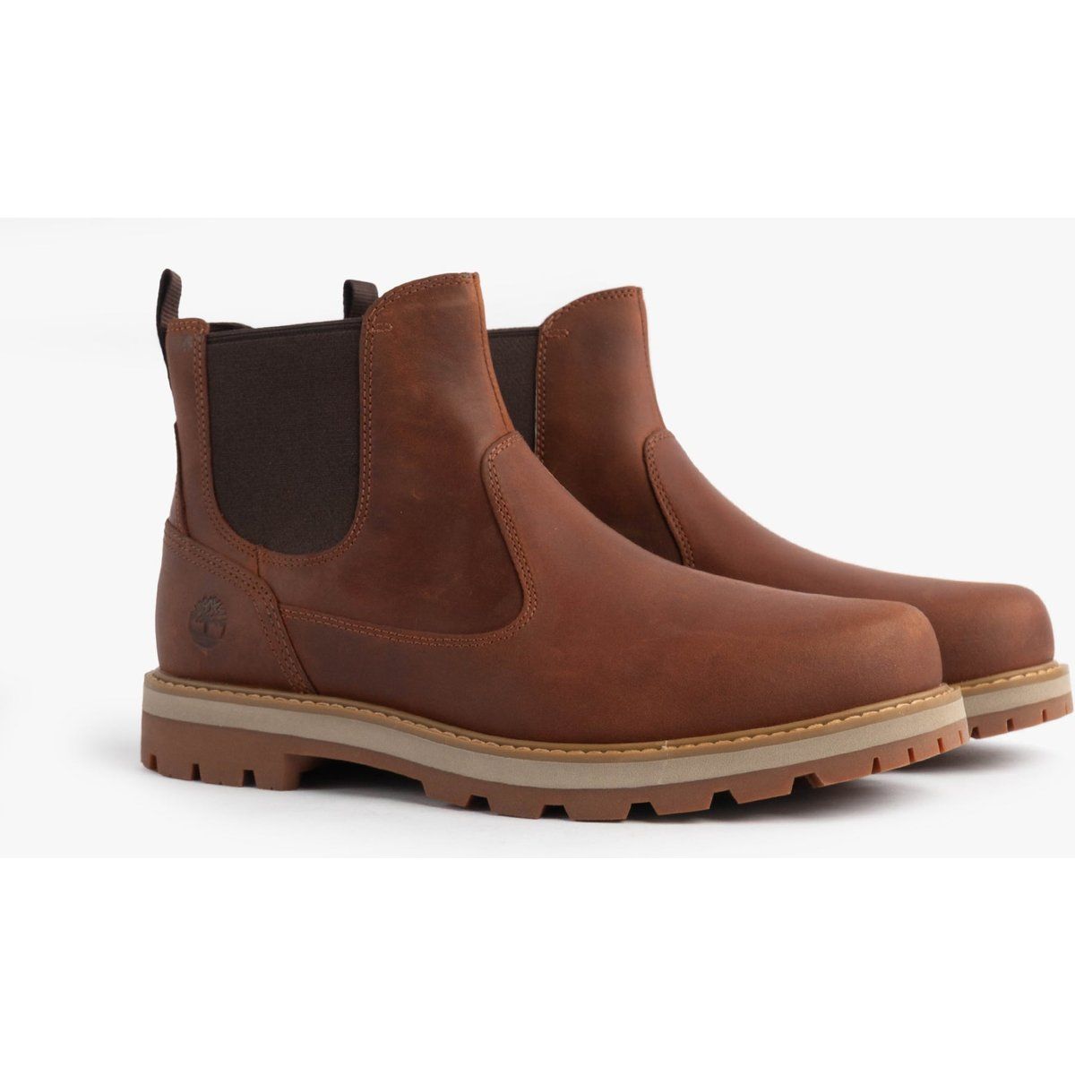 Herren Chelsea Lederstiefeletten
