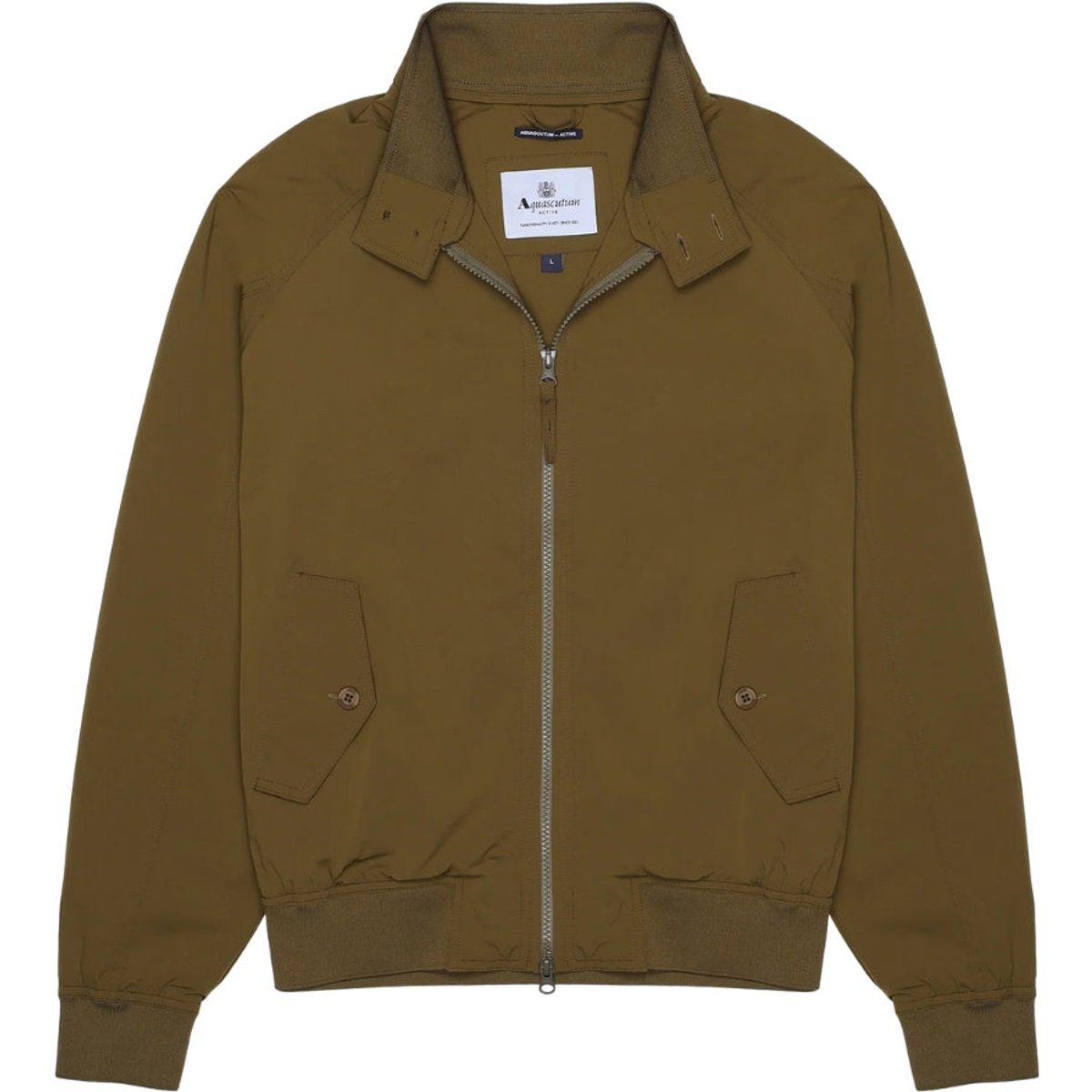 Active Stretch Harrington Jacke in Grün