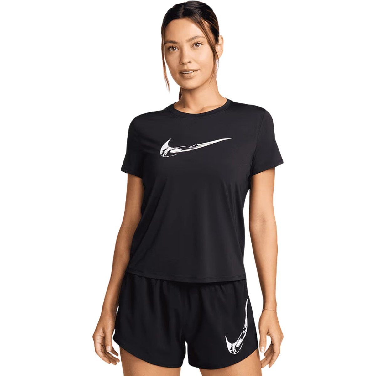 Dri-FIT Laufshirt mit Swoosh für Damen